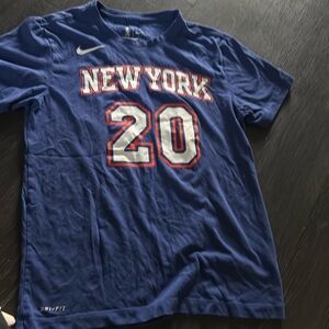 Blue basketball tshirt